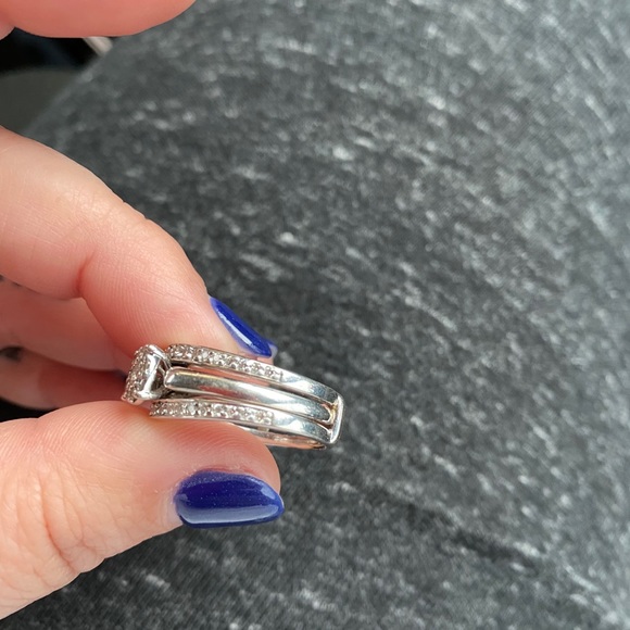 10k white gold and 14k whote gold | Jewelry | Kays Diamond Ring With ...